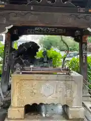 白山神社の手水