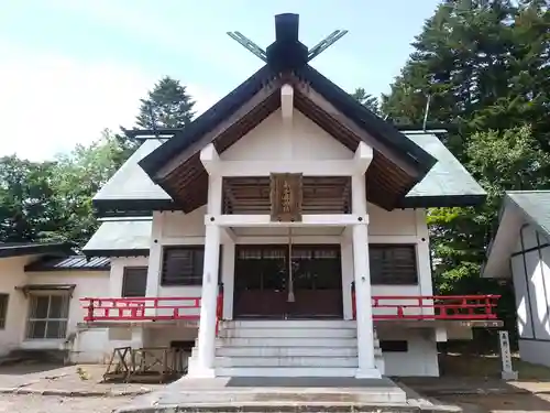 弟子屈神社の本殿