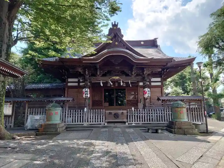 滝野川八幡神社の本殿・本堂