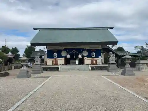 八劔社の本殿・本堂