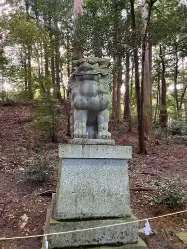 椿大神社の狛犬