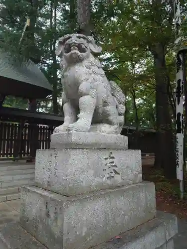 帯廣神社の狛犬