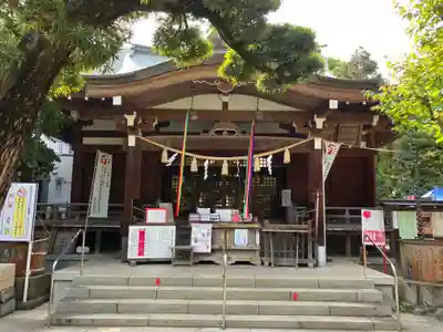 鳩森八幡神社の本殿・本堂