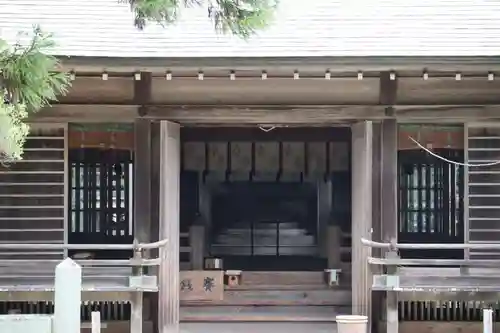 倭文神社の本殿