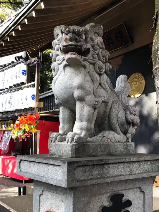 須賀神社の狛犬