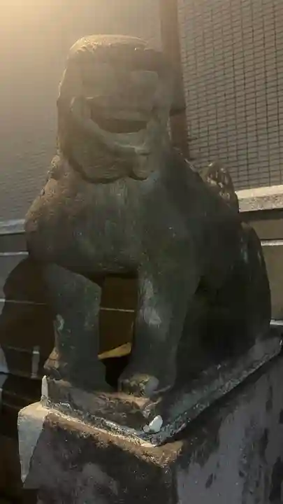 花園神社の狛犬