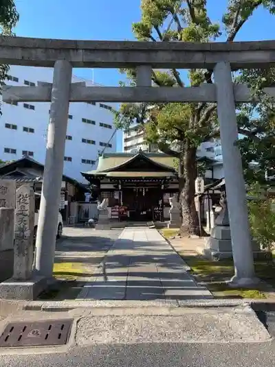 柳原天神社の鳥居