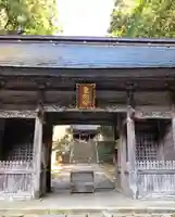鳥取東照宮(旧樗谿神社)の山門・神門