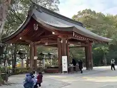 橿原神宮の手水