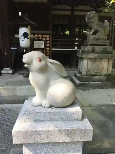 岡崎神社の狛犬