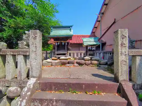 津嶋神社（萩原町西御堂）の末社・摂社