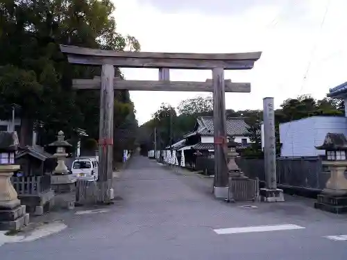 伊太祁曽神社の鳥居