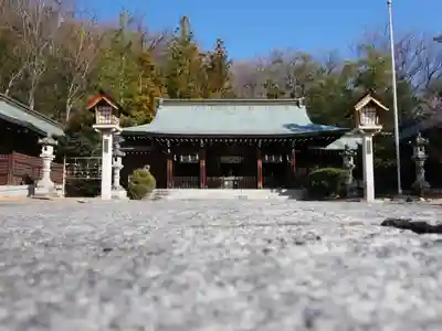 山梨縣護國神社の本殿・本堂