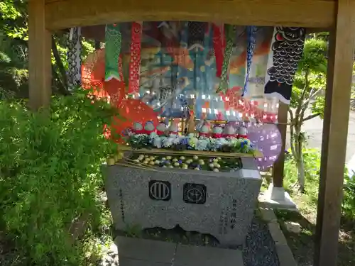 陽林寺の手水舎