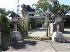 竹佐々夫江神社の鳥居