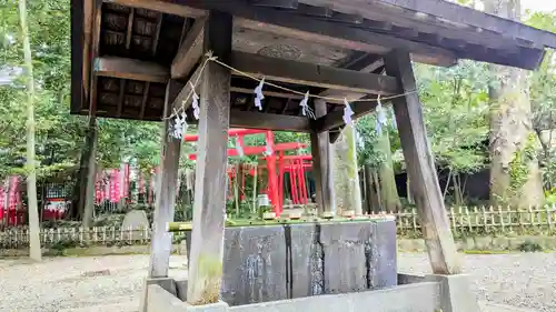 武蔵一宮氷川神社の手水舎