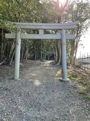 南別府荒神社の鳥居