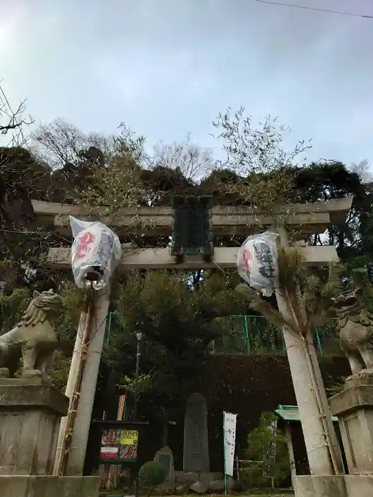 久國神社の鳥居
