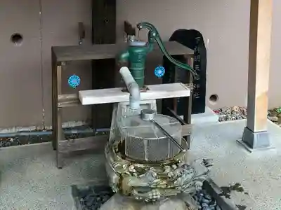 下神明天祖神社の手水舎