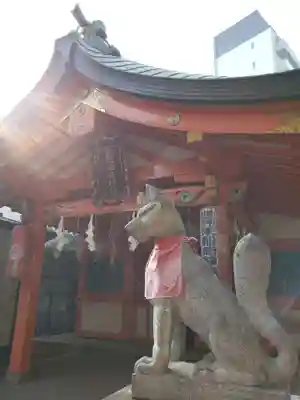 豊栄稲荷神社の狛犬