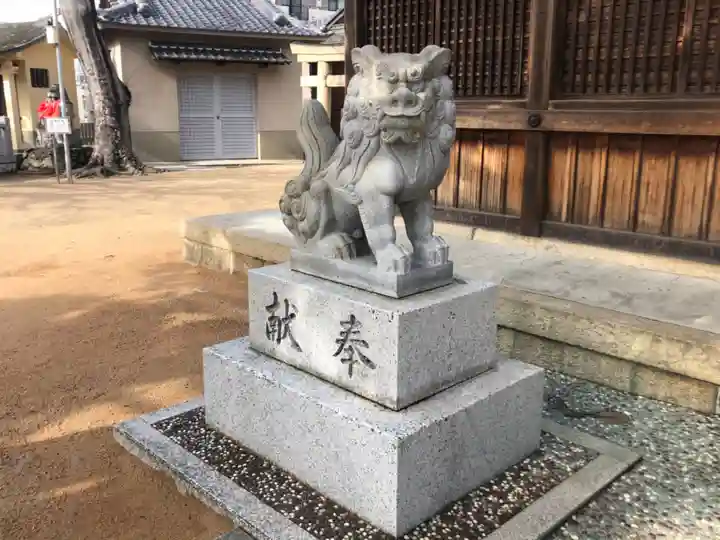 舞子六神社/まいこむの宮の狛犬