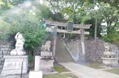 品川神社の鳥居