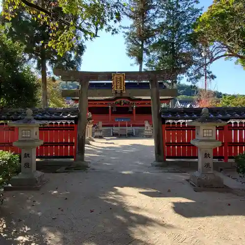 多田神社の鳥居