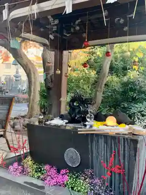 法輪寺の手水舎