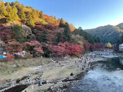 足助八幡宮の周辺