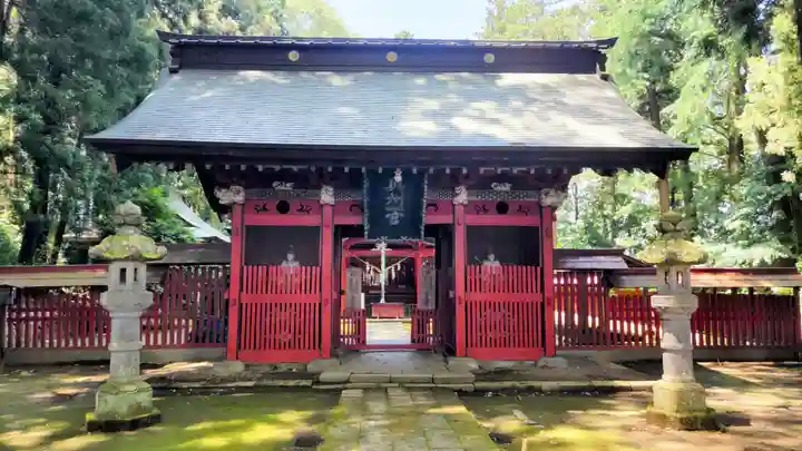 都々古別神社(八槻)の山門・神門