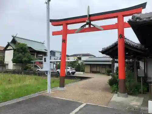 泉州磐船神社の鳥居