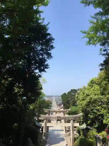 宮地嶽神社の景色