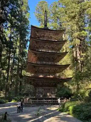 羽黒山五重塔(出羽三山神社)(山形県)
