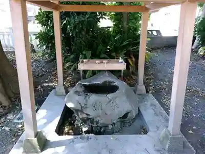 伊河麻神社の手水舎
