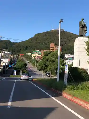 函館護國神社の景色