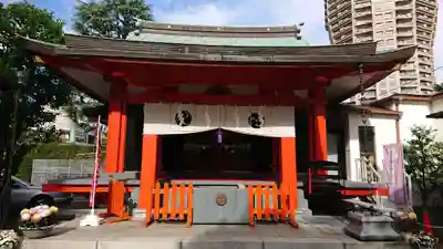 麻布氷川神社の本殿・本堂