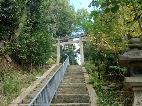 意賀美神社の鳥居