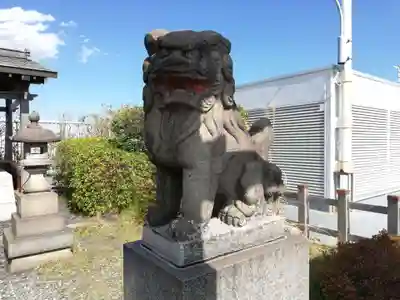 氷川神社の狛犬