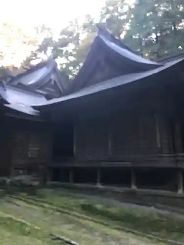 日吉神社の本殿