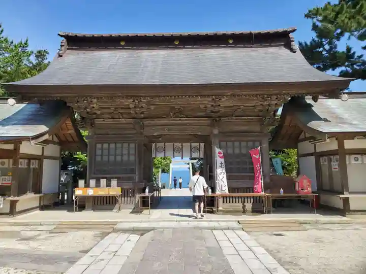 大洗磯前神社の山門・神門