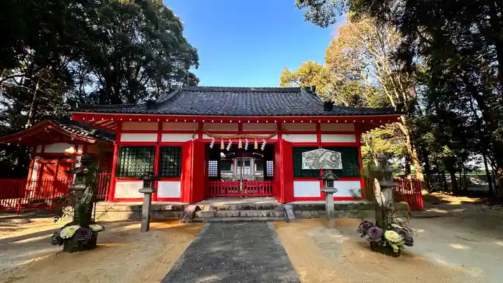 久度神社の本殿・本堂
