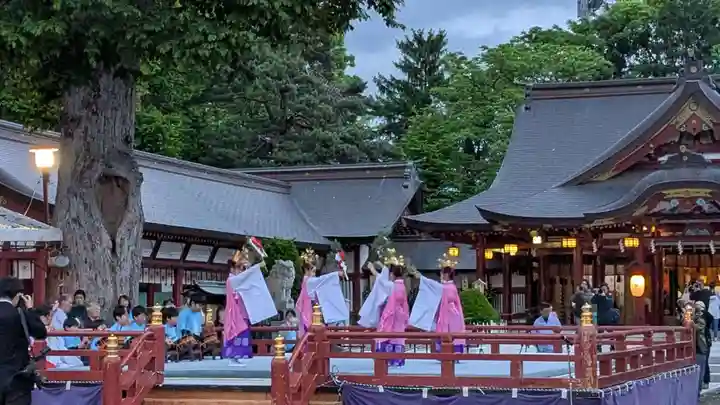 北海道護國神社の神楽
