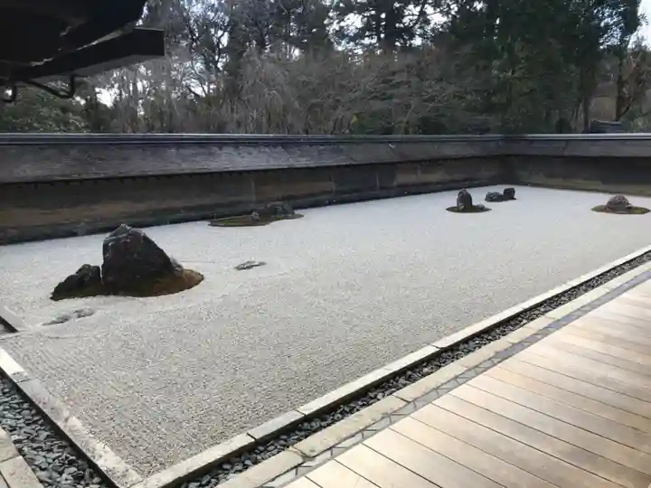 龍安寺の庭園