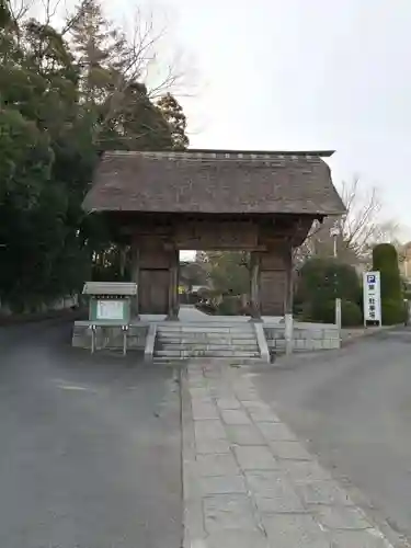 大聖寺（土浦大師不動尊）の山門・神門