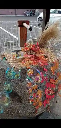 阿邪訶根神社の手水舎