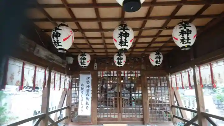 羊神社の本殿・本堂