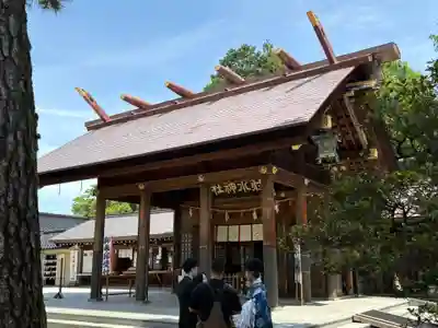 射水神社の本殿・本堂