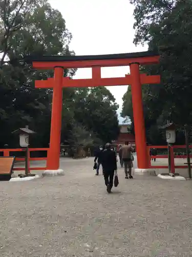 賀茂御祖神社（下鴨神社）の鳥居