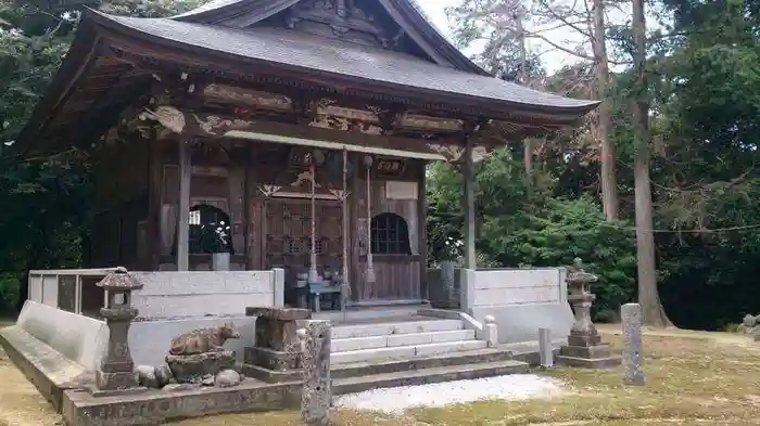 宗生寺の本殿