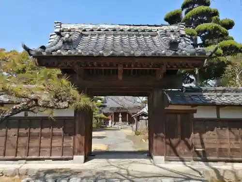 奥田山 安楽寺の山門・神門